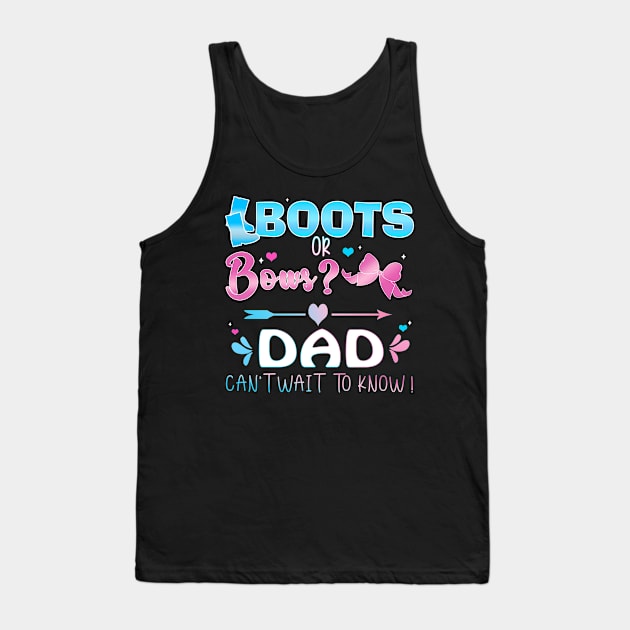 Boots or Bows Dad Tank Top by Artistry Vibes